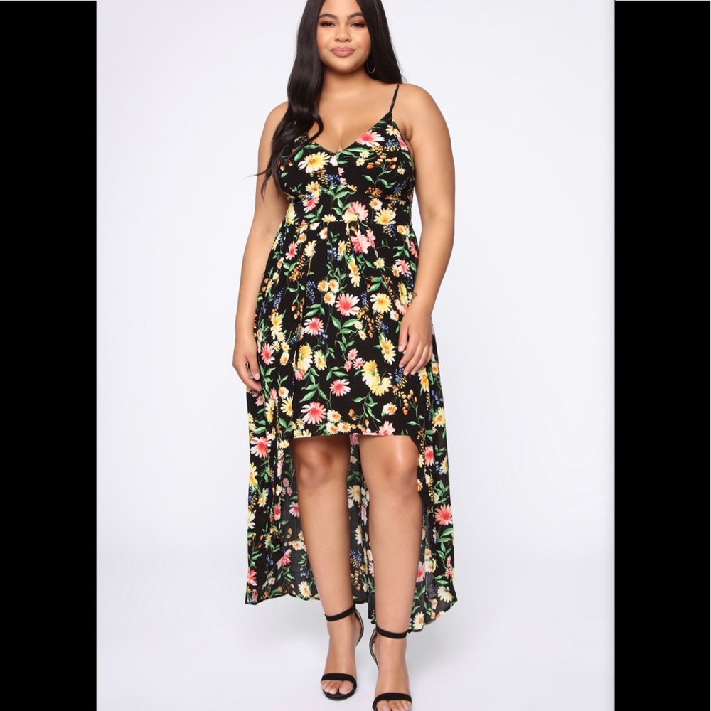 Chic midi with flounce skirt detail